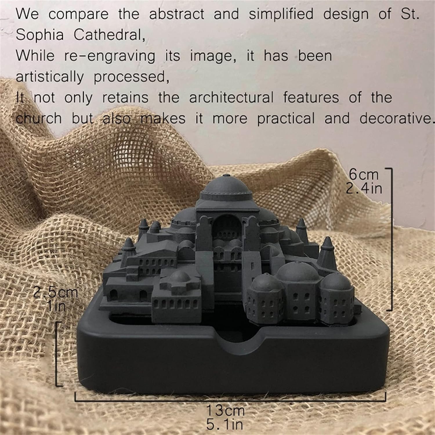 セールsale Off 灰皿 蓋付きのファッションセメント灰皿 クリエイティブハギアソフィアモデルハンドメイドアッシュトレイホームリビングルームオフィスオフィスオフィスギフト ホームオフィスの装飾のための喫煙灰皿灰ホルダー Color St Sophia Cathedral セールsale Off 灰皿 蓋付きのファッションセメント灰皿 クリエイティブハギアソフィアモデルハンドメイドアッシュトレイホームリビングルームオフィスオフィスオフィスギフト ホームオフィスの装飾のための喫煙灰皿灰ホルダー Color St Sophia Cathedral