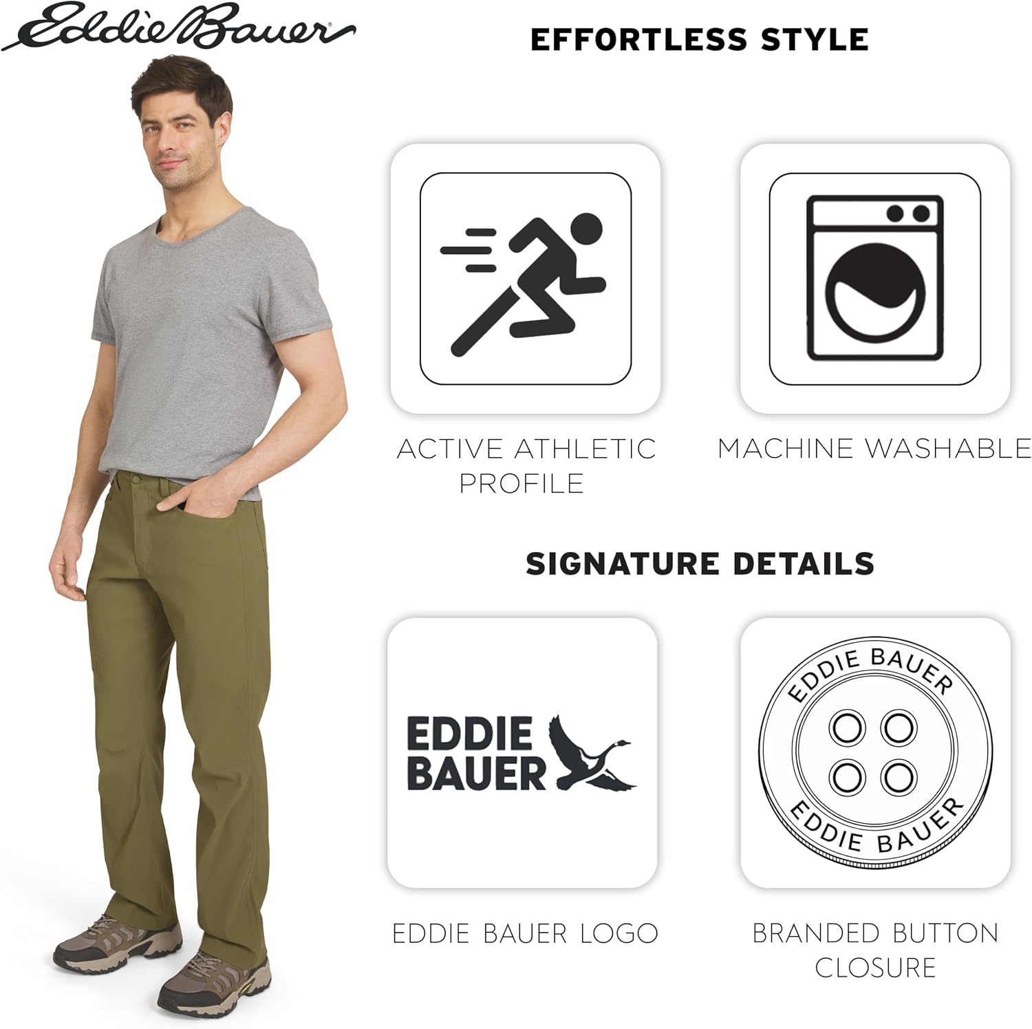 Eddie Bauer Men's Rainier Pants image 4