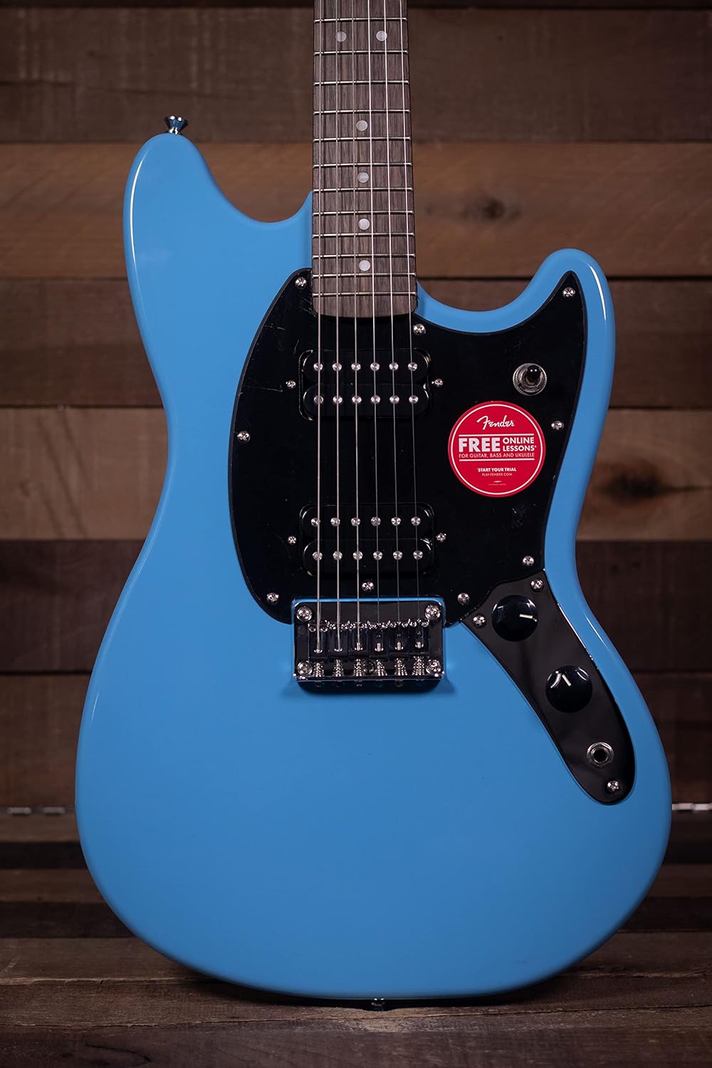 Squier By Fender Guitarra eléctrica de cuerpo sólido de 6 cuerdas
