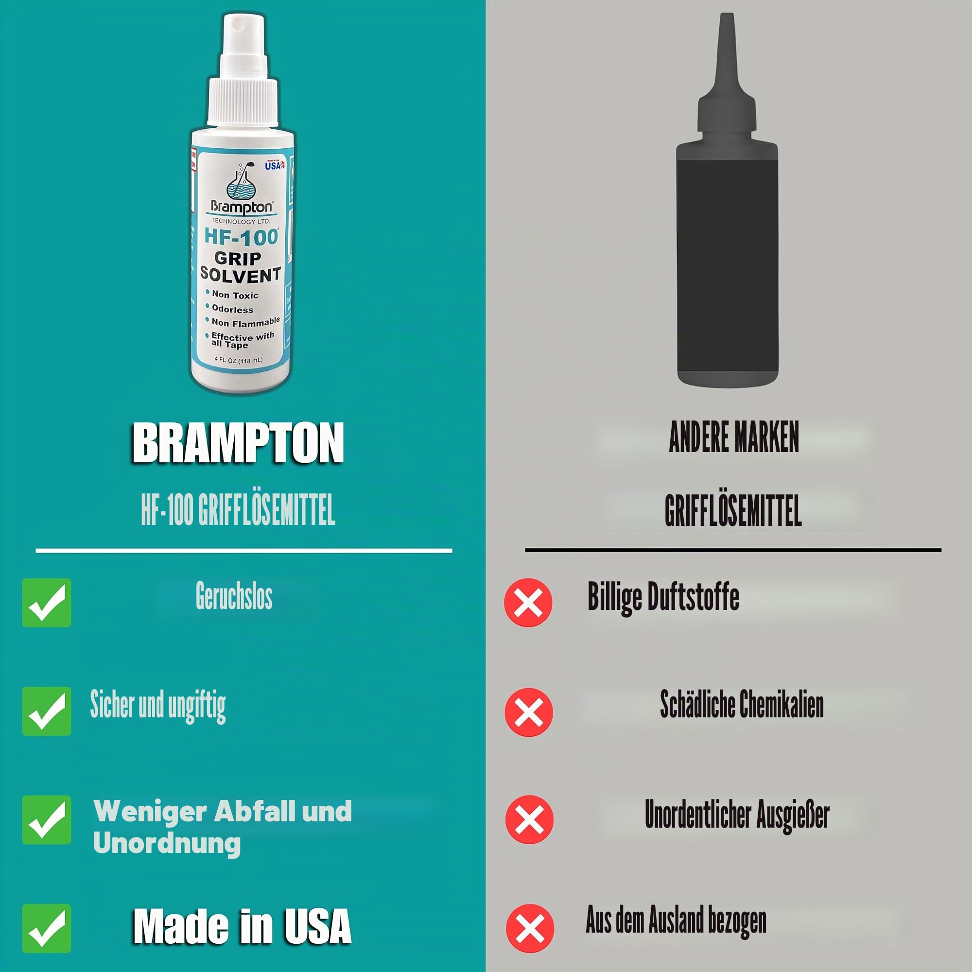 Brampton Golfgriff-Sets für Golfschläger mit hochwertigem HF-100 Grifflösungsmittel