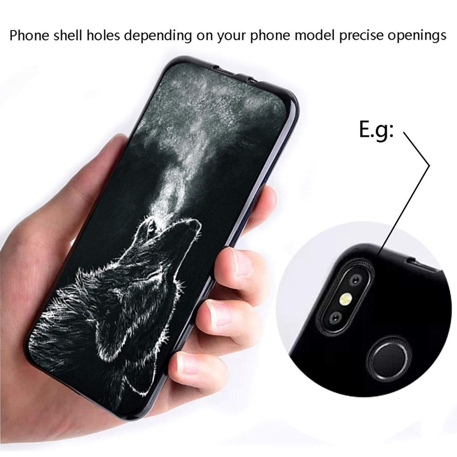 Custodia Per Xiaomi Redmi Note 8 2021 + Vetro Temperato - Morbida Silicone Nero Antiurdo Sottile Cover Con Pellicola
