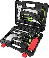 Vista 1 de Mossy Oak Kit de Preparación de Campo de Caza - Juego Portátil de Procesamiento de Carne de 10 Piezas con Estuche de Almacenamiento, para Caza