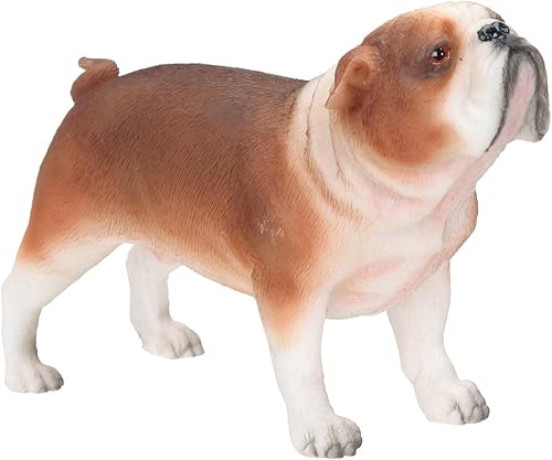 YTC Bulldog - Figura coleccionable de estatua de cachorro, escultura de perro modelo