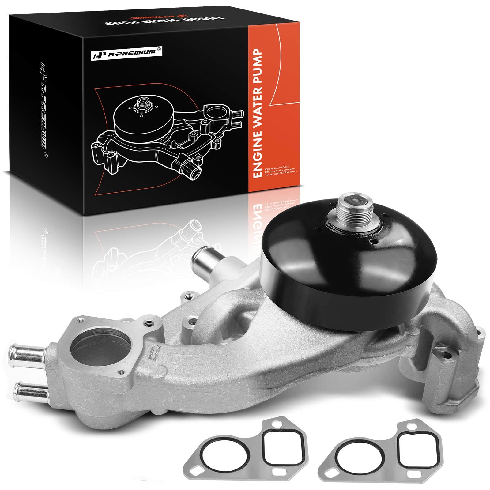 Engine Water Pump W/Gasket - OHV 8Cyl 4.8 5.3 6.0 6.2L Compatible with Chevy, GMC, Cadillac & GM Vehicles - Silverado, Envoy, Savana, Yukon, Escalade, Canyon, H2 & More