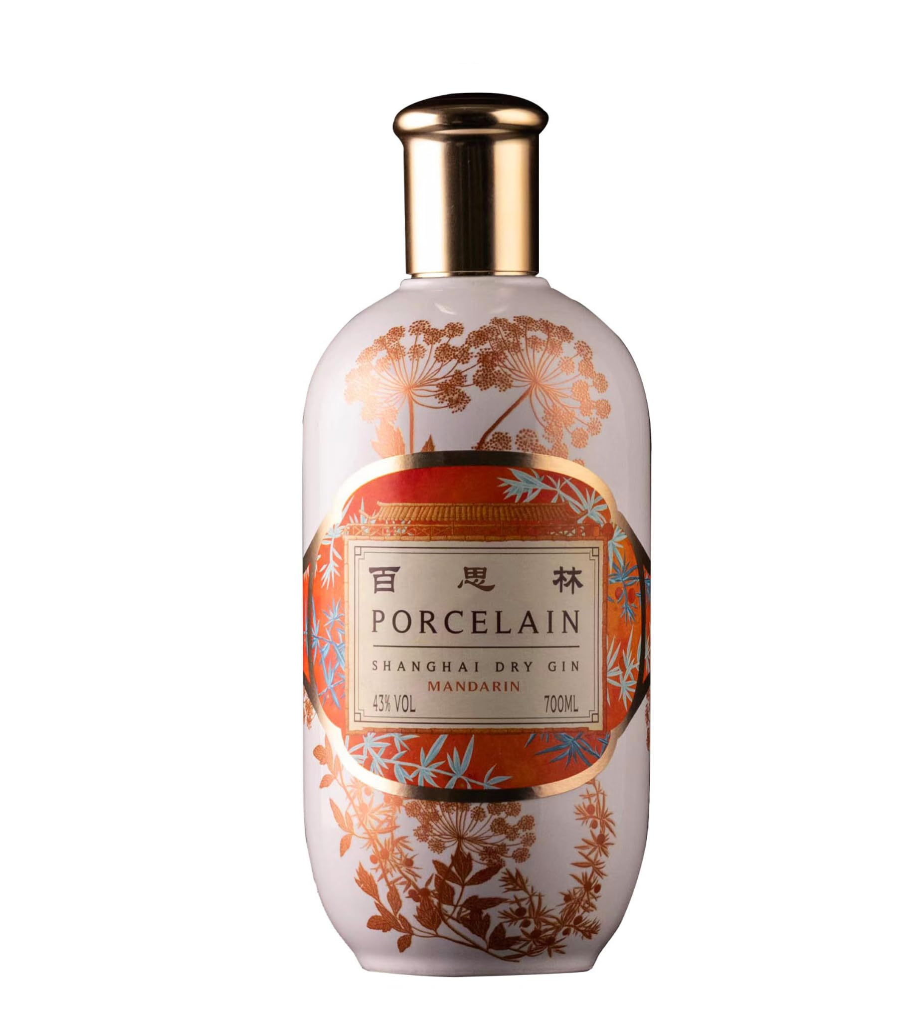 Porcelain Shanghai Mandarin Gin 700 ml