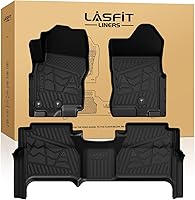 Vista 56 de LASFIT Alfombrillas para automóvil, para todo tipo de clima, elastómero termoplástico personalizable, fácil de limpiar, resistente, no se doblan