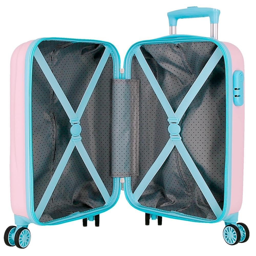 Joumma Disney Princess Walizka kabinowa różowa 33 x 50 x 20 cm twarda 2 kg zamek szyfrowy z boku ABS 2 kg 33 l bagaż podręczny, Różowy kolor, Talla única, walizka kabinowa