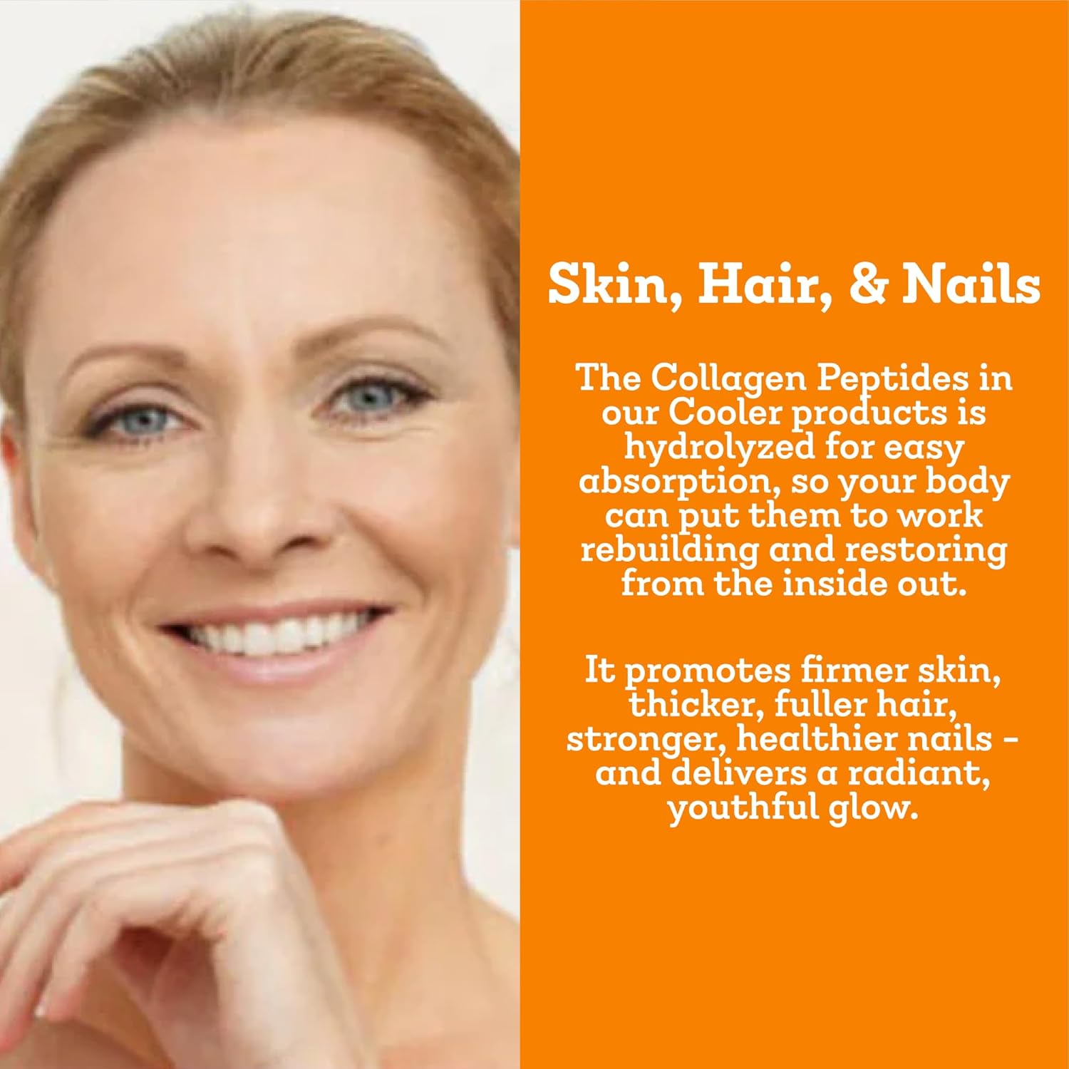 Dr. Kellyann Collagen Cooler – Orange Creamsicle | 15g Grass-Fed Collagen Protein per Serving | Keto & Paleo Friendly, Non-GMO, Dairy-Free | 14 Servings
