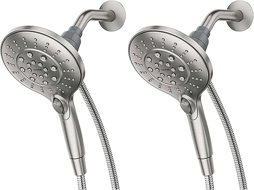 Vista 15 de Moen Engage Spot Resist - Cabezal de ducha de mano extraíble de seis funciones de níquel cepillado de 5.5 pulgadas con sistema de acoplamiento