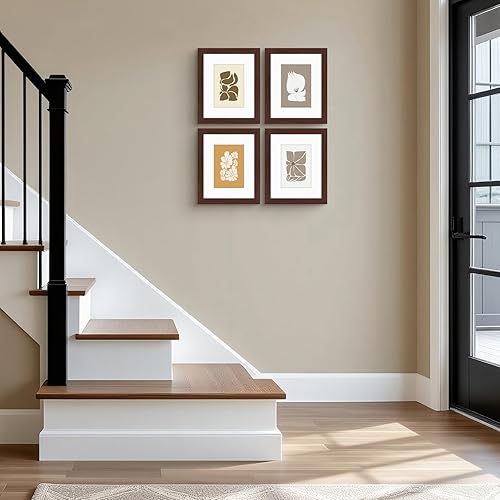 Vista 243 de Frametory, Los marcos de 16 x 20 pulgadas muestran imágenes de 11 x 14 pulgadas con paspartú o fotos de 16 x 20 pulgadas sin paspartú, vidrio Plata