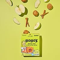 Vista 5 de Bobo's Oat Stuff'd Bites, tarta de manzana, bocados de 1.3 onzas (paquete de 30), aperitivo de grano entero sin gluten, vegano para llevar