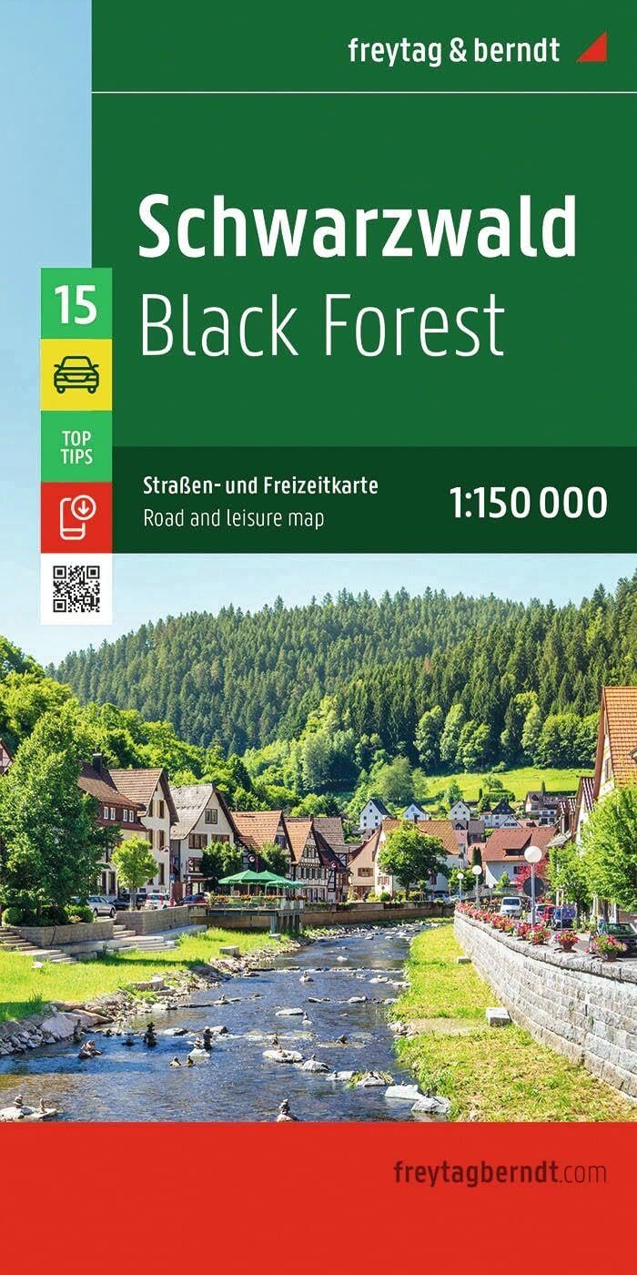 Black Forest Road and Leisure Map: 1:150,000 scale: 15