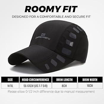 CLAPE Running Baseball Cap Lightweight Quick Drying Summer Sports