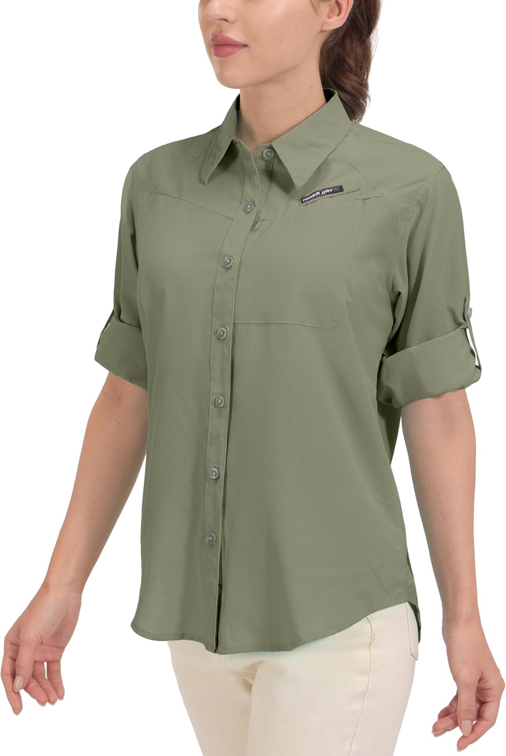 Little Donkey Andy Women's UPF 50+ UV Protection Shirt, Long Sleeve Fishing Shirt, Breathable and Fast Dry