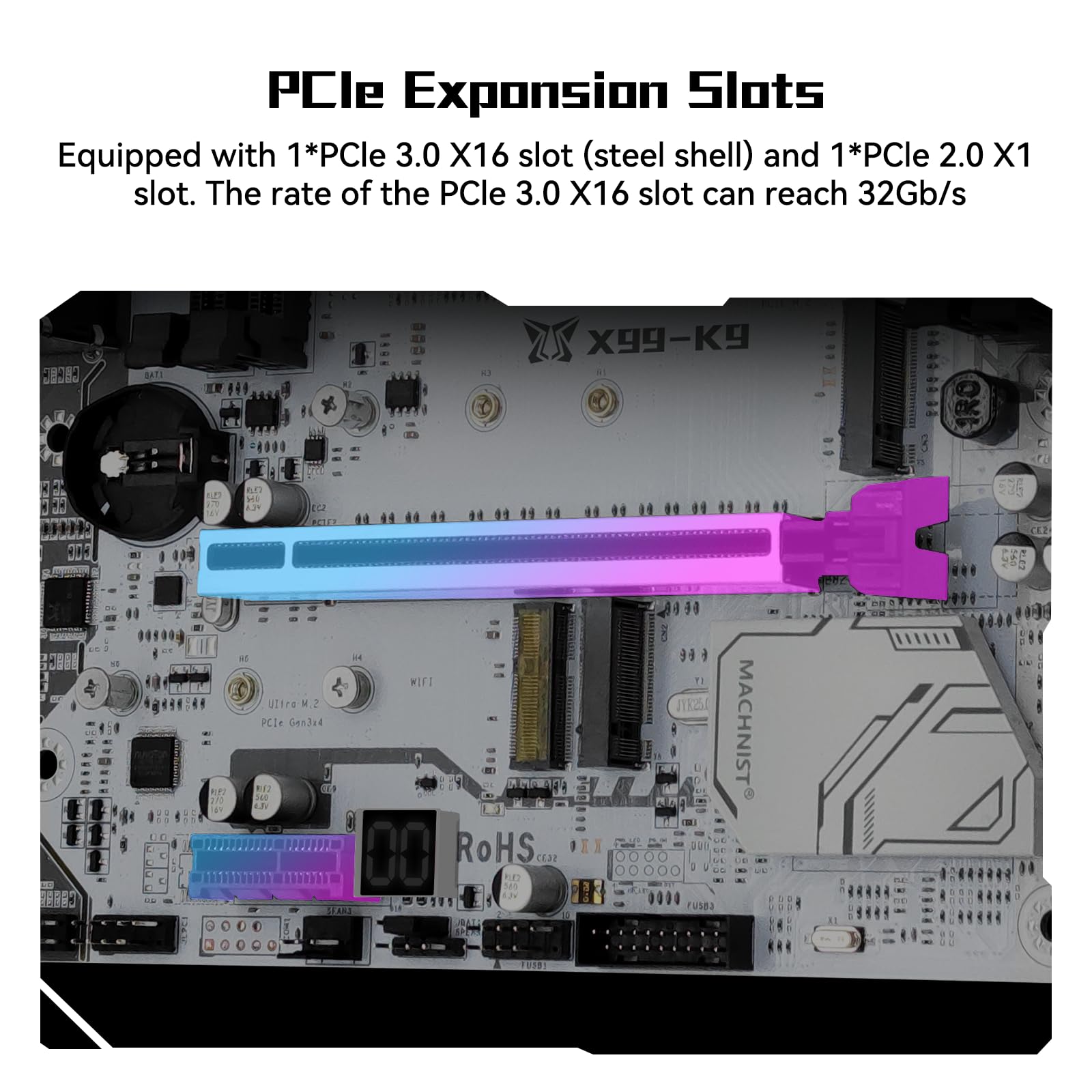 Scheda Madre Asus X99-A/USB 3.1 ATX Per LGA 2011, DDR4, Intel Xeon E5 - Ricondizionata