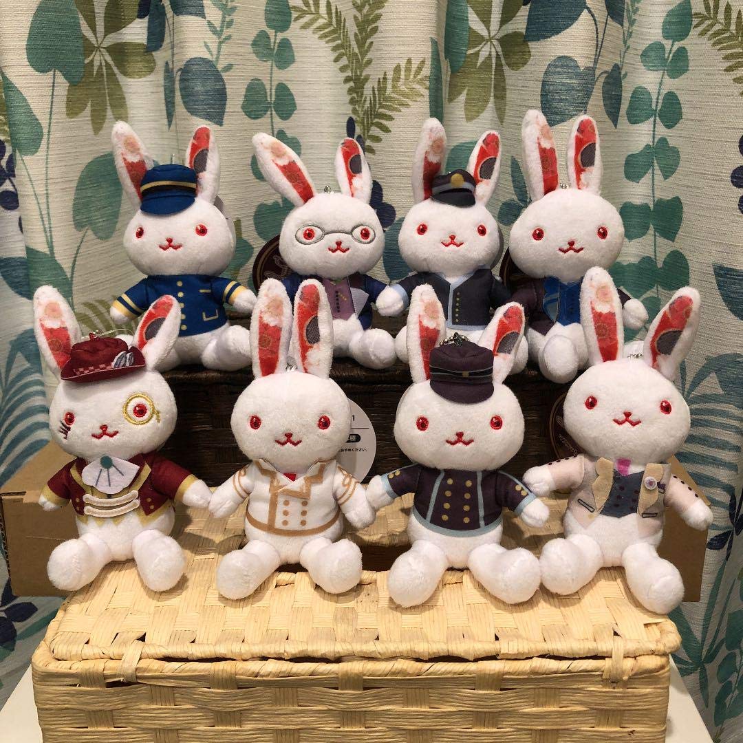 Amazon.co.jp: 明治東京恋伽 めいこい うさぎ マスコット コンプリート