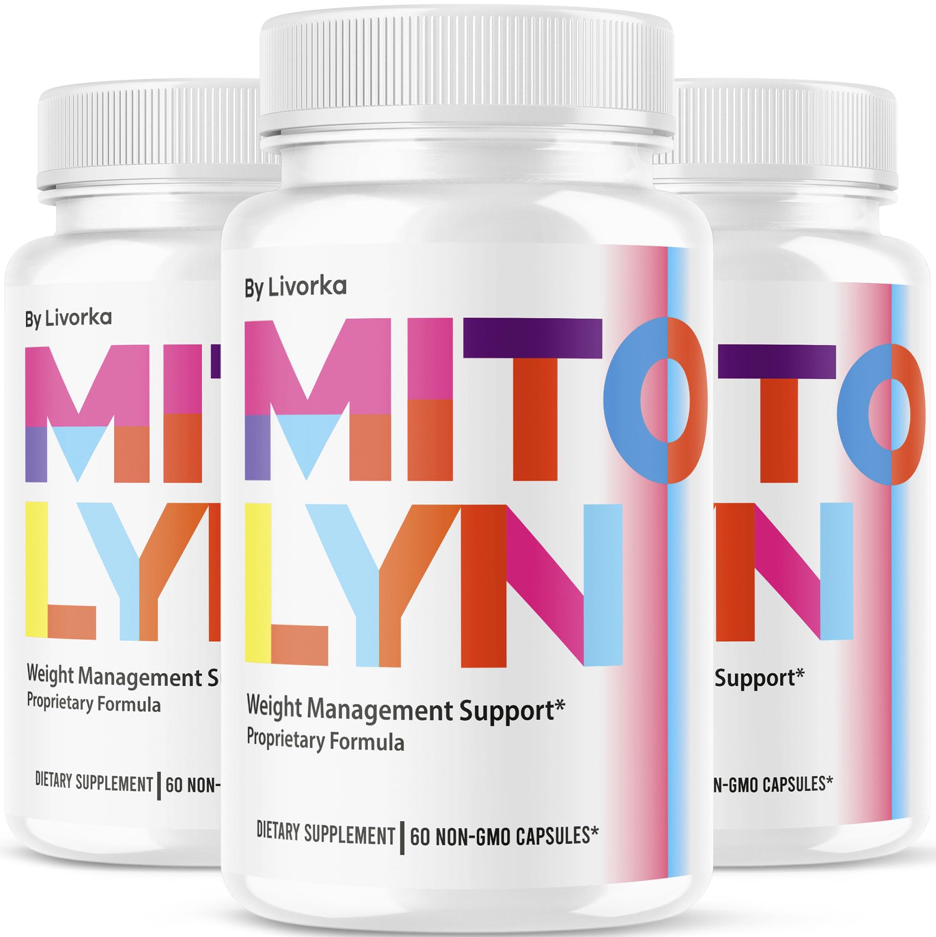 (3 Pack) Mitolyn Capsules - Mitolyn, Mitolyn Advanced Formula Pills, Mitolyn Supplement, Mito Lyn, Mito Lyn Pills, Mitolyn Support, Mitolyn Pill, Mitolyn Supplement Pills, 180 Capsules for 3 Months