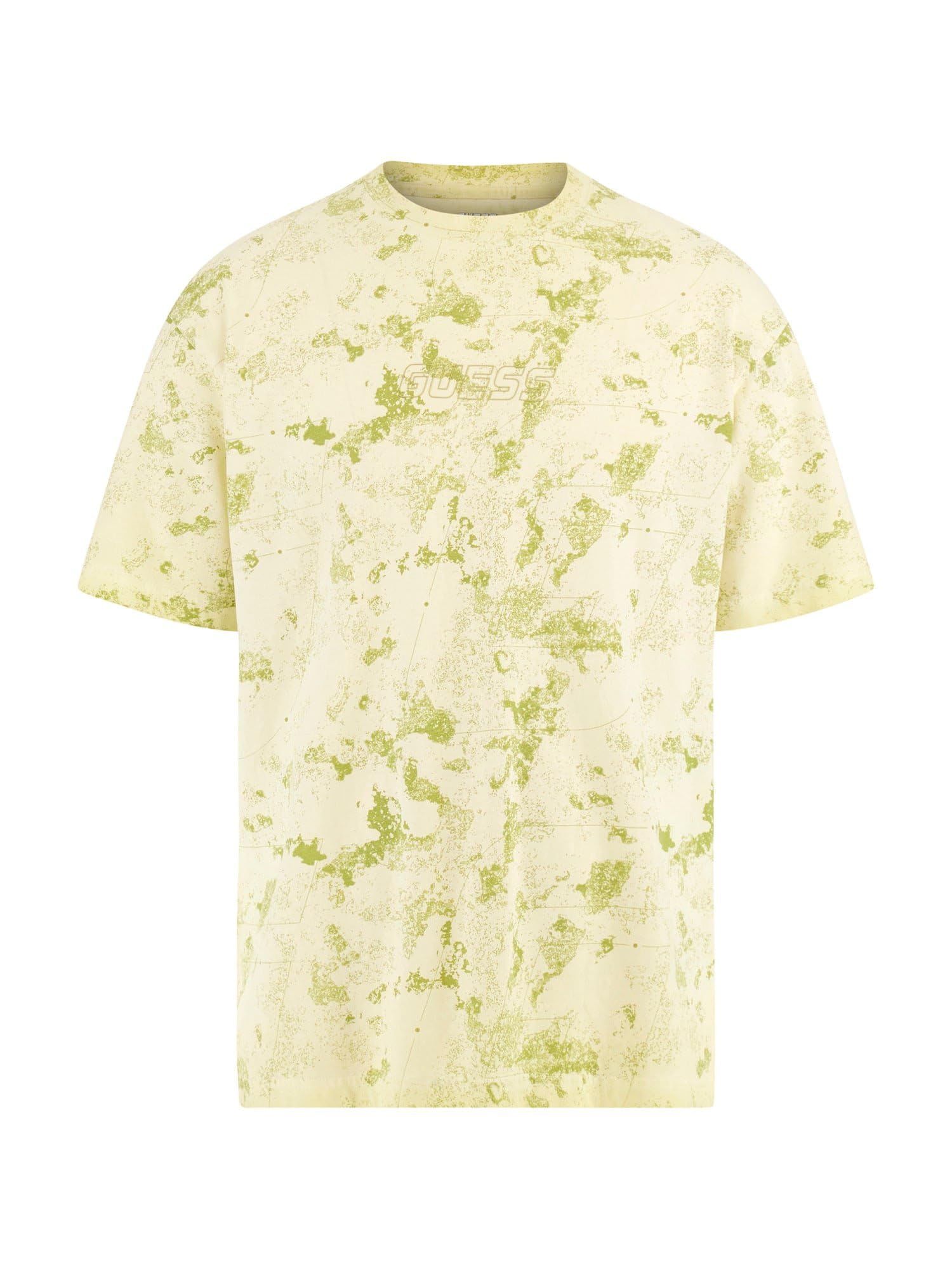 GUESS Men's Eco Long Sleeve Muscari T-Shirt