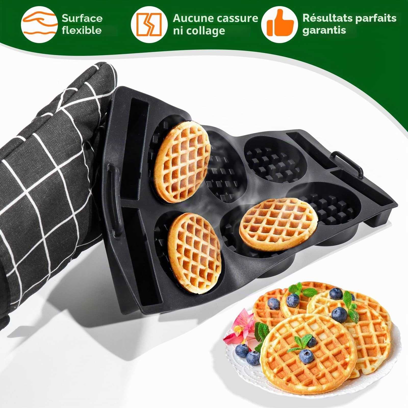 Plaques à gaufres Tefal OptiGrill XL, 4 en 1, Elite, Plus+, gaufrier belge, insert gaufré, pinceau silicone