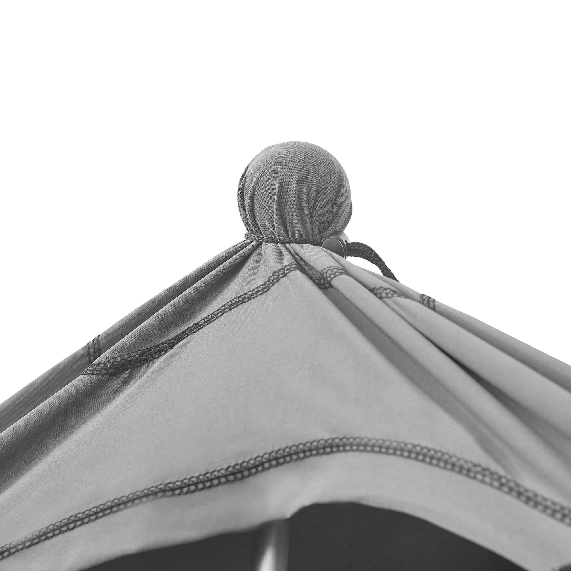 pro.tec Tente de Plage en Lycra avec Protection UV Abris de Plage pour Pêche Pique-Nique avec Sac de Transport Aluminium Nylon Élasthanne 200 x 200 x 170 cm Gris