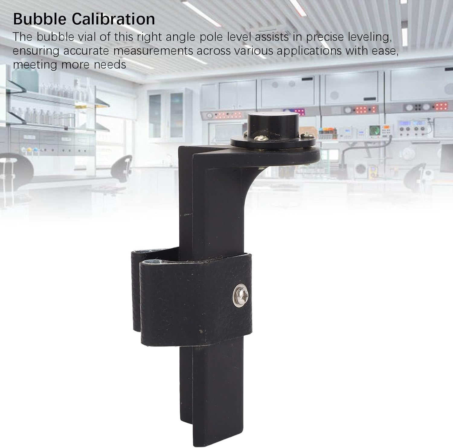 調整可能なグレードロッドレベル、タワールーラー、プリズムポール用の特別な水平バブル、アルミニウム合金グレードのロッドスナップオンポー