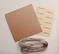 Vista 4 de Ramo de conos de confeti de papel kraft, 24 unidades, pequeños accesorios de flores secas de papel retro para bricolaje, embalaje de flores, boda