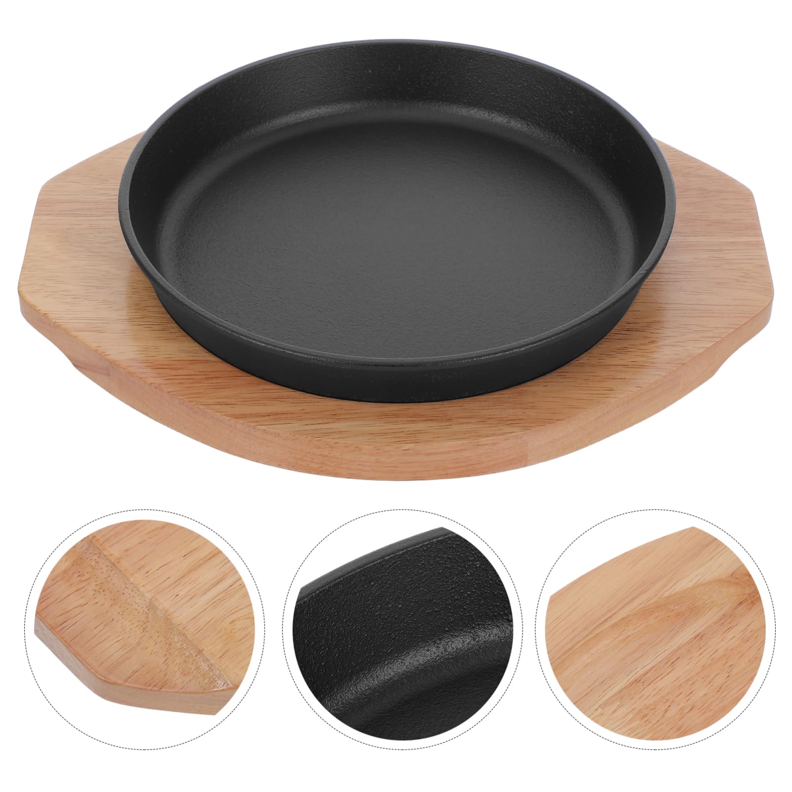 Plancha Griddle Resistente para Asar Carne y Verduras para Cocción Interior y Exterior con Base