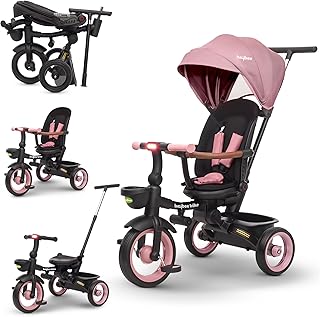 Baybee Cozy 7 in 1 Convertible Tricycle for Kids
