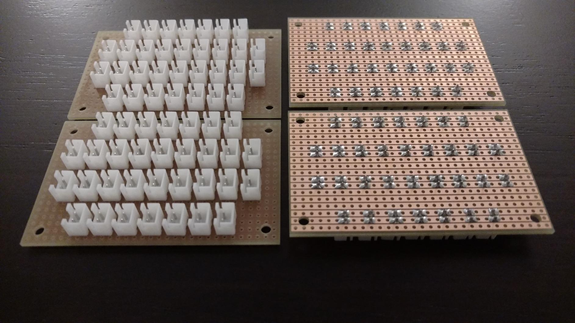 100 Set Connettori JST XH2.54-2P Passo 2,54 Mm – Cavi 15 Cm Rosso/nero Per Elettronica E PCB - 2