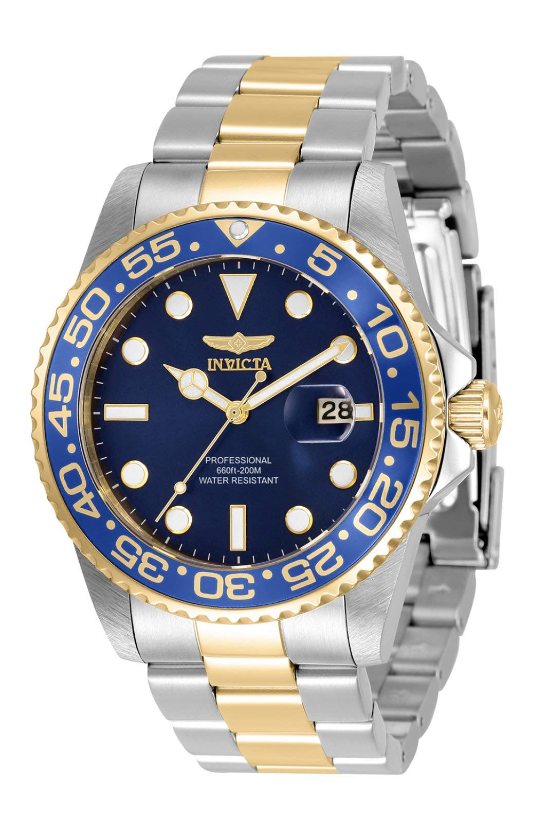 invictaPro Diver Quartz Blue Dial Men's Watch 33254
