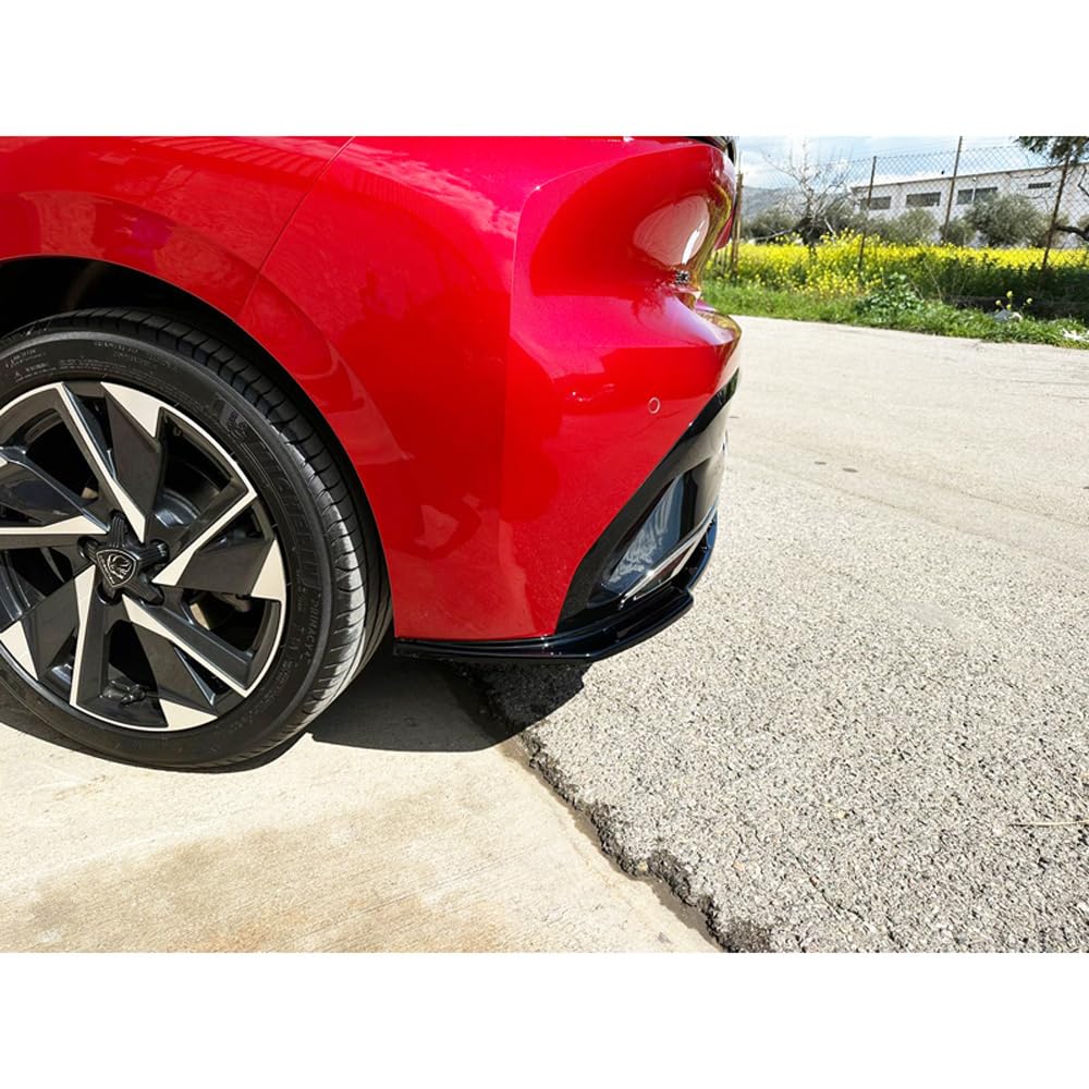 Jupe Arrière compatible avec Peugeot 308 III HB 5-portes 2021- (ABS)