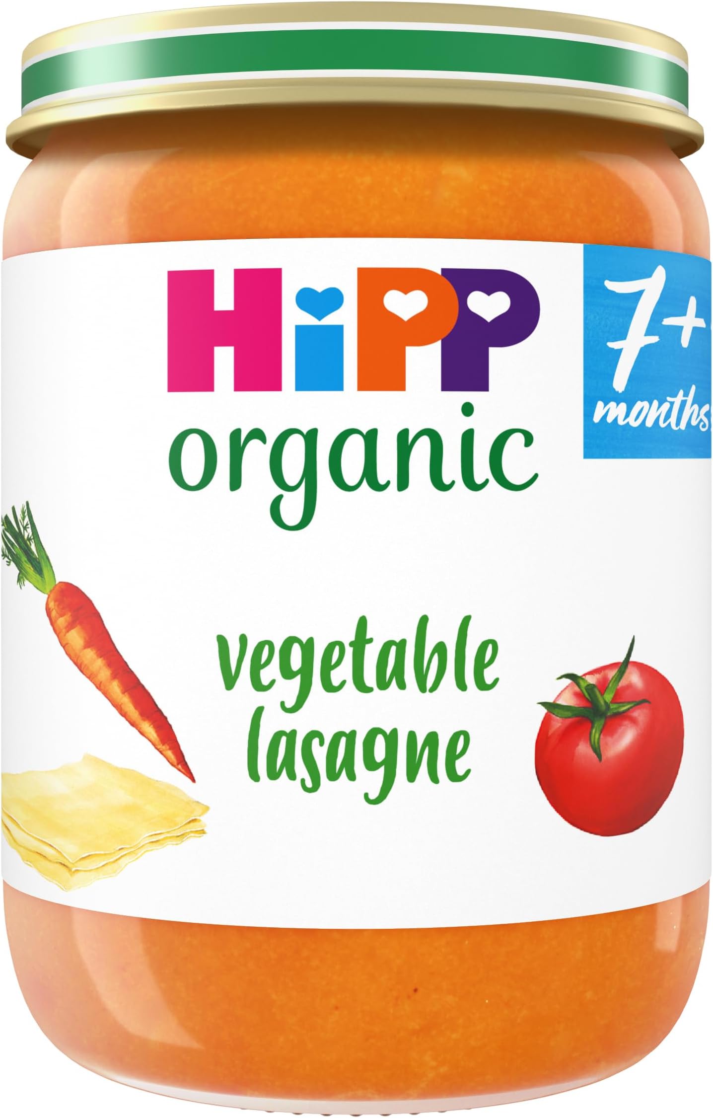 Organic Vegetable Lasagne Baby Food Jar 7+ Months 190g (Pack of 6)