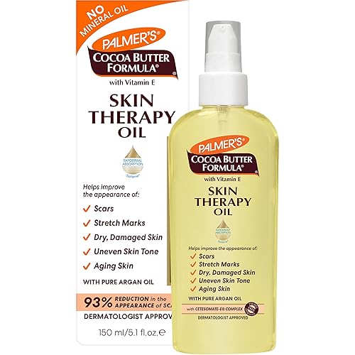 Palmer's Cocoa Butter Formula Skin Therapy Moisturizing Body Oil with Vitamin E, 5.1 Ounces - Body Oil