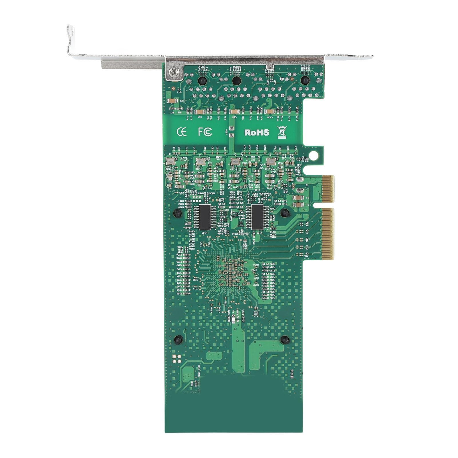 Tarjeta de Red PCIE X4 de 4 Puertos 100/1000bps de Alta Velocidad para Chip I211 Adaptador de Tarjeta de Red PCIE Gigabit para entornos industriales