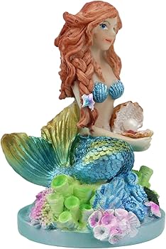 Amazon.co.jp: Ebros 高さ4.5インチ カラフル 航海 マーメイド