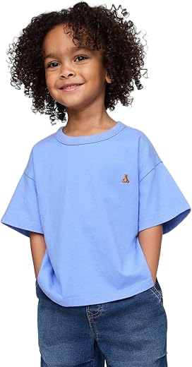 Gap Kids Baby Boy's Relaxed Fit Short Sleeves Crew Neck T-Shirt