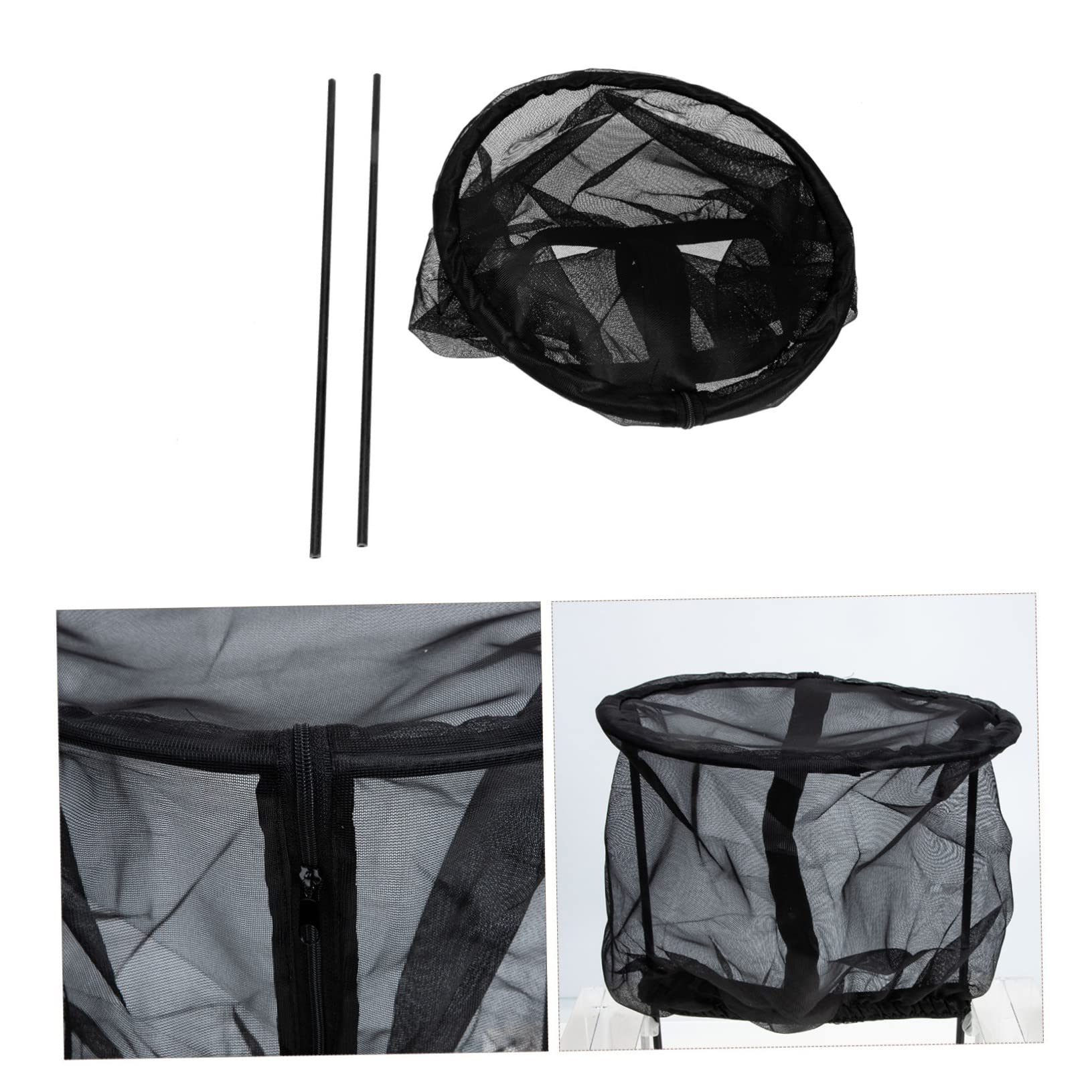 HANABASS 4 Pezzi Cage Protettiva per Piante Rete per Insetti per Utilizzo per delle Piante e Protezione Contro