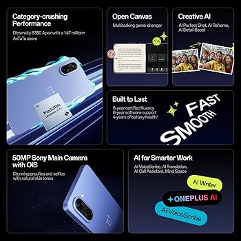 oneplus nord ce5 7100mAhのグローバル版 OnePlus Nord CE5 | Massive 7100mAh Battery | MediaTek