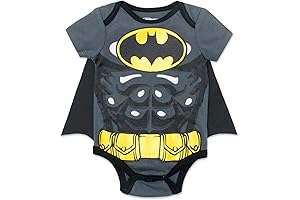 Batman Onesie Baby | Justice League Birthday Baby Bodysuit and Cap