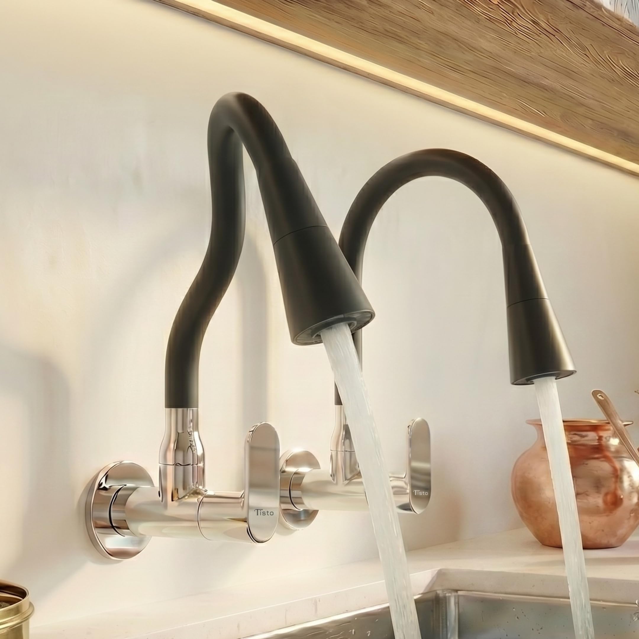 Tisto Flexis Sink Tap - 10 Year Warranty -11