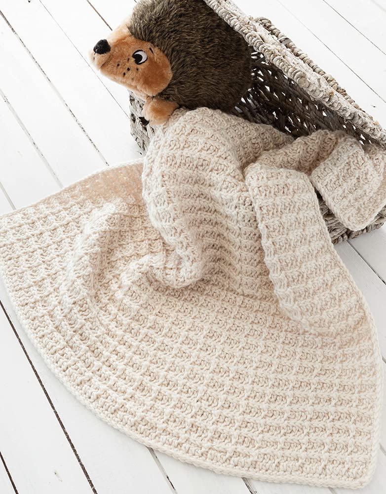 Super-Easy Baby Blankets: 7 Beautiful Baby Blankets All Made Using Simple Half Double Crochet Stitches