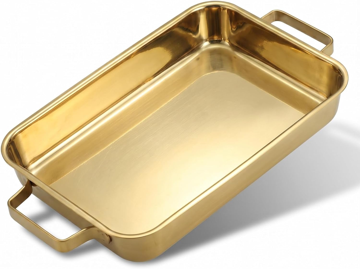 Spanish Paella Pan, Stainless Steel Double Ears Pan, 304 Stainless Steel Skillet Pan with Dual Handles, Non-Stick Food Plate Dinner Server Pans Seafood Pans for Home Cooking Cookware Kitchen,