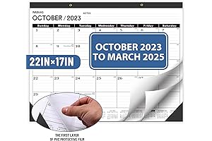 MAOVED Large Wall Calendar 2023-2024