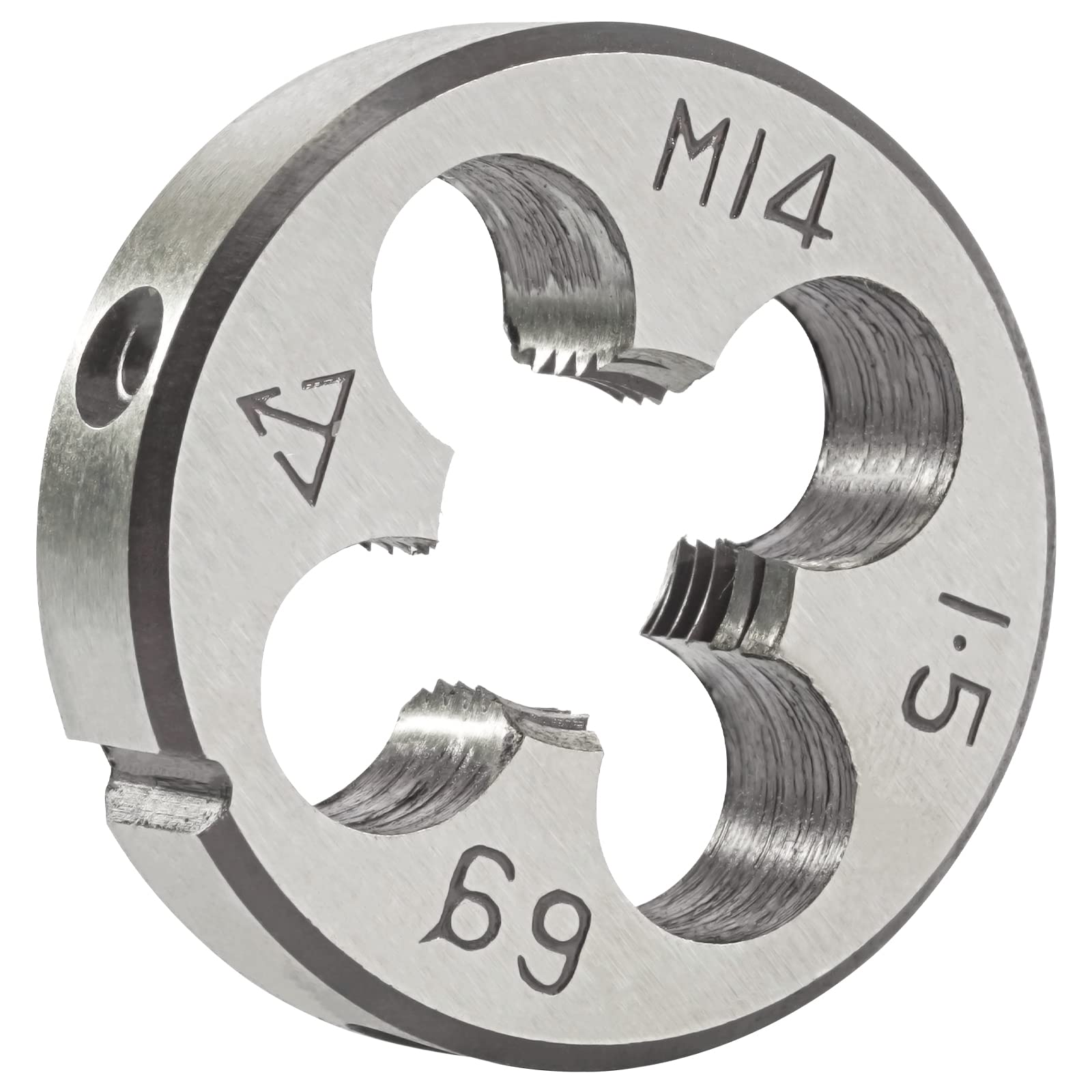 Aceteel M14 X 1.5mm Metric Round Thread Die, Right Hand Machine Threading Die M14x1.5