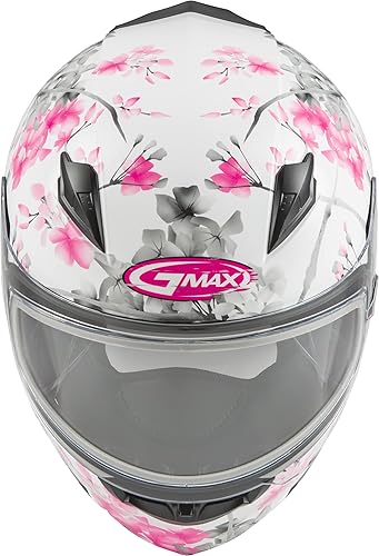 Miniatura 3 de GMAX FF-49S - Casco de nieve de doble lente de cara completa (blancorosagris, L)
