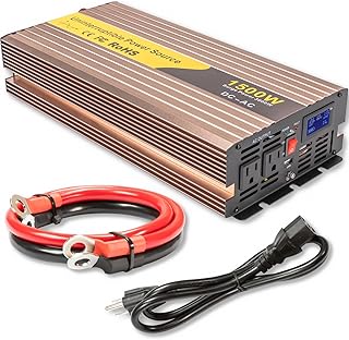 1500W Sump Pump Battery Backup System With LCD Display for Emergency and Power Outage, Auto Switches Silent Battery Backup for Sump Pump Continuous Operation