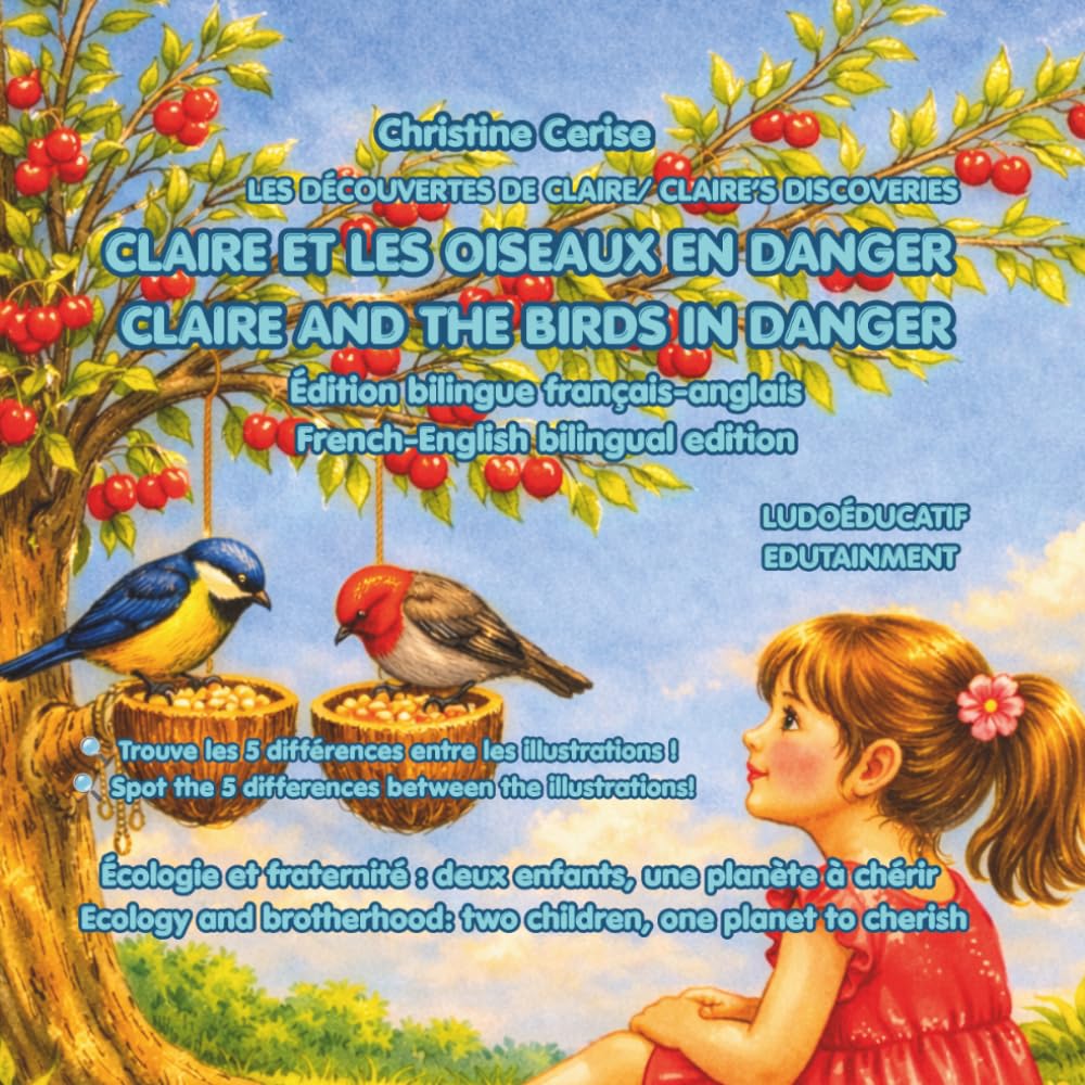 CLAIRE ET LES OISEAUX EN DANGER / CLAIRE AND THE BIRDS IN DANGER (Édition bilingue français-anglais): Écologie et fraternité : deux enfants, une ... de Claire — édition bilingue FR-EN, FR-ES)