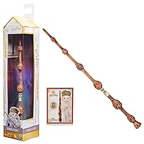 Wizarding World, Bacchetta degli Incantesimi di Albus Silente, 30.5 cm, Include Carta Incantesimo da Collezione. Giocattoli per Bambini e Bambine, 6+ Anni