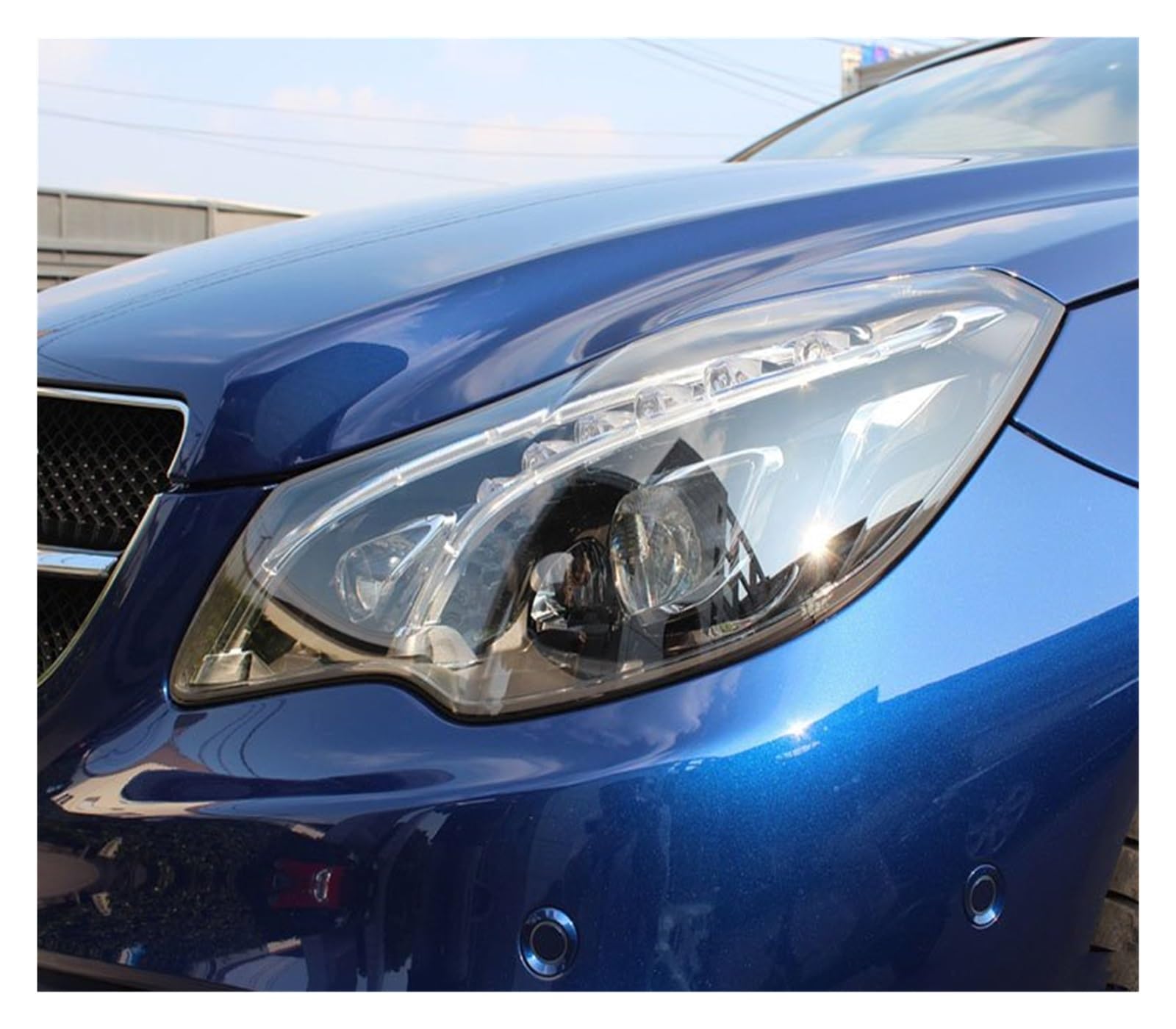 Verre De Phare Droit Pour Mercedes Classe E W212 (2013-2016) - Neuf - Marque Vroomer