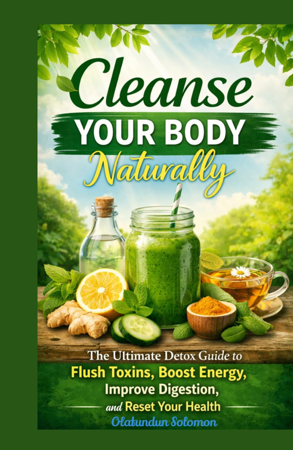 Cleanse Your Body Naturally The Ultimate Detox Guide to Flush Toxins, Boost Energy, Improve Digestion, and Reset Your Health